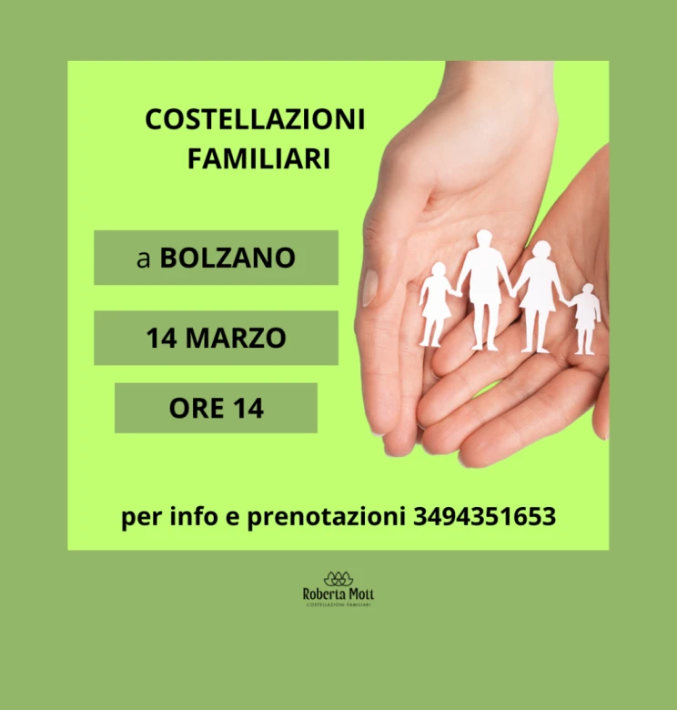 Costellazioni Familiari- Incontro di gruppo a Bolzano