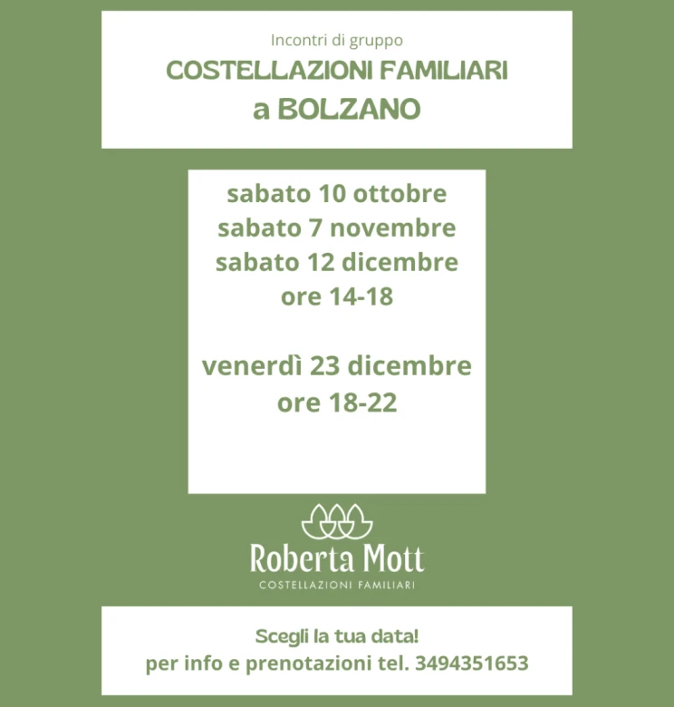 Incontri di gruppo a Bolzano