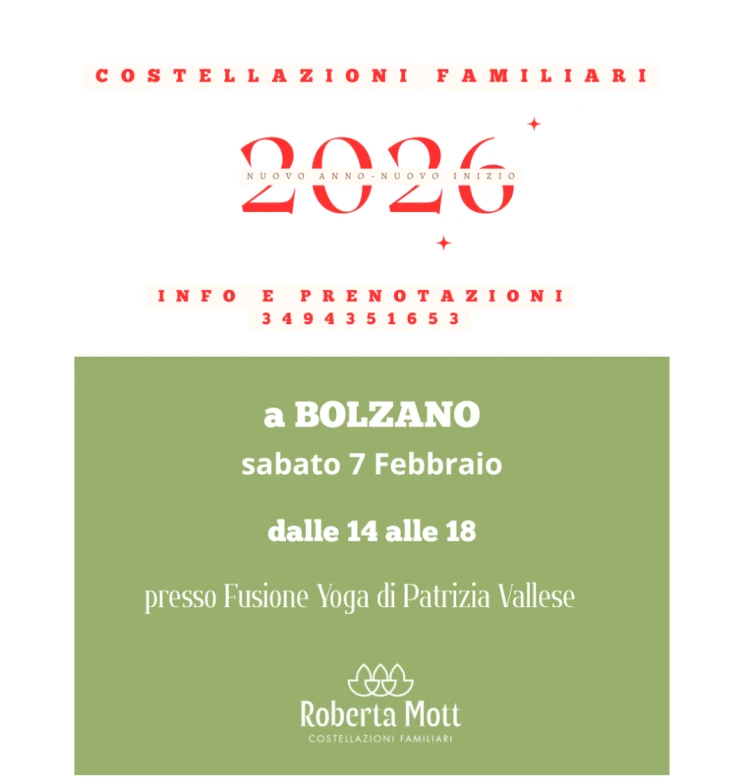 Costellazioni Familiari-Incontro di gruppo a Bolzano