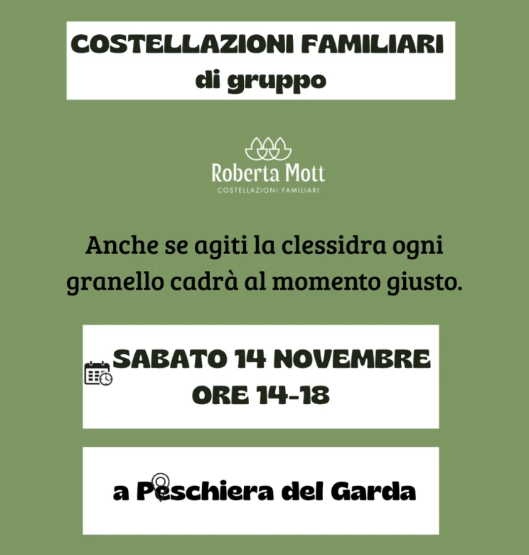 Incontro di gruppo in Costellazioni Familiari
